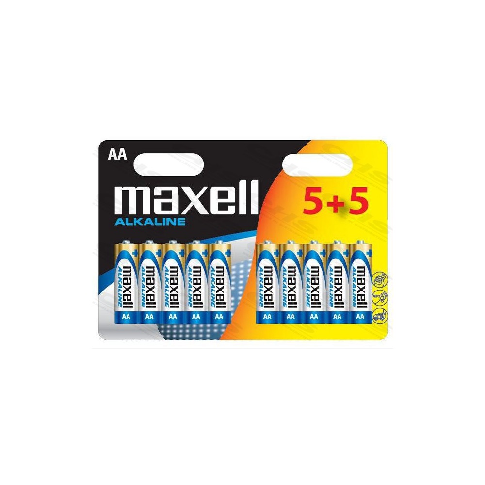 MAXELL Alkálielem LR 6 AA 10db os CHS Hungary Kft